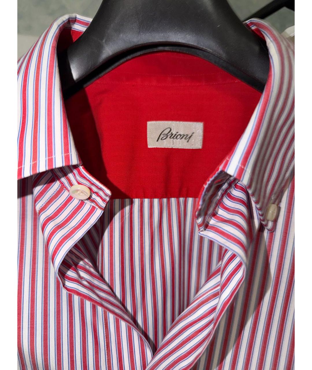 BRIONI Мульти хлопковая классическая рубашка, фото 8