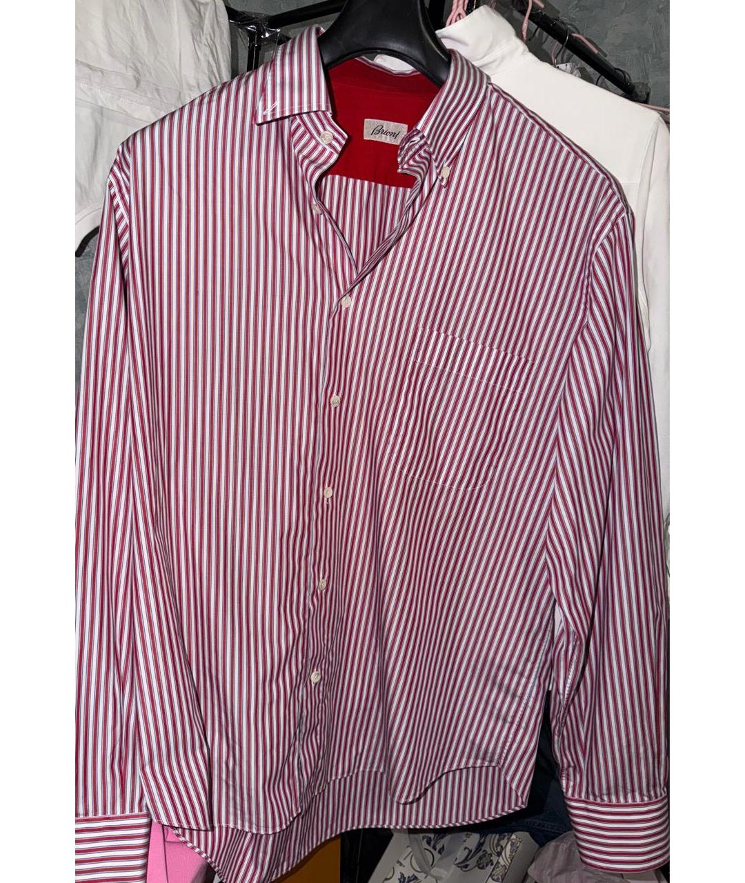 BRIONI Мульти хлопковая классическая рубашка, фото 9