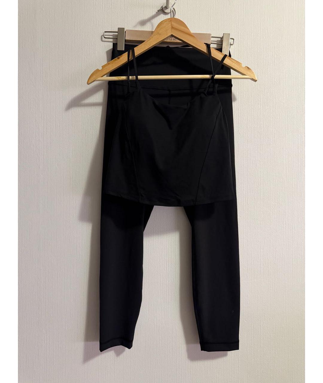 Lululemon Черный нейлоновый спортивные костюмы, фото 3