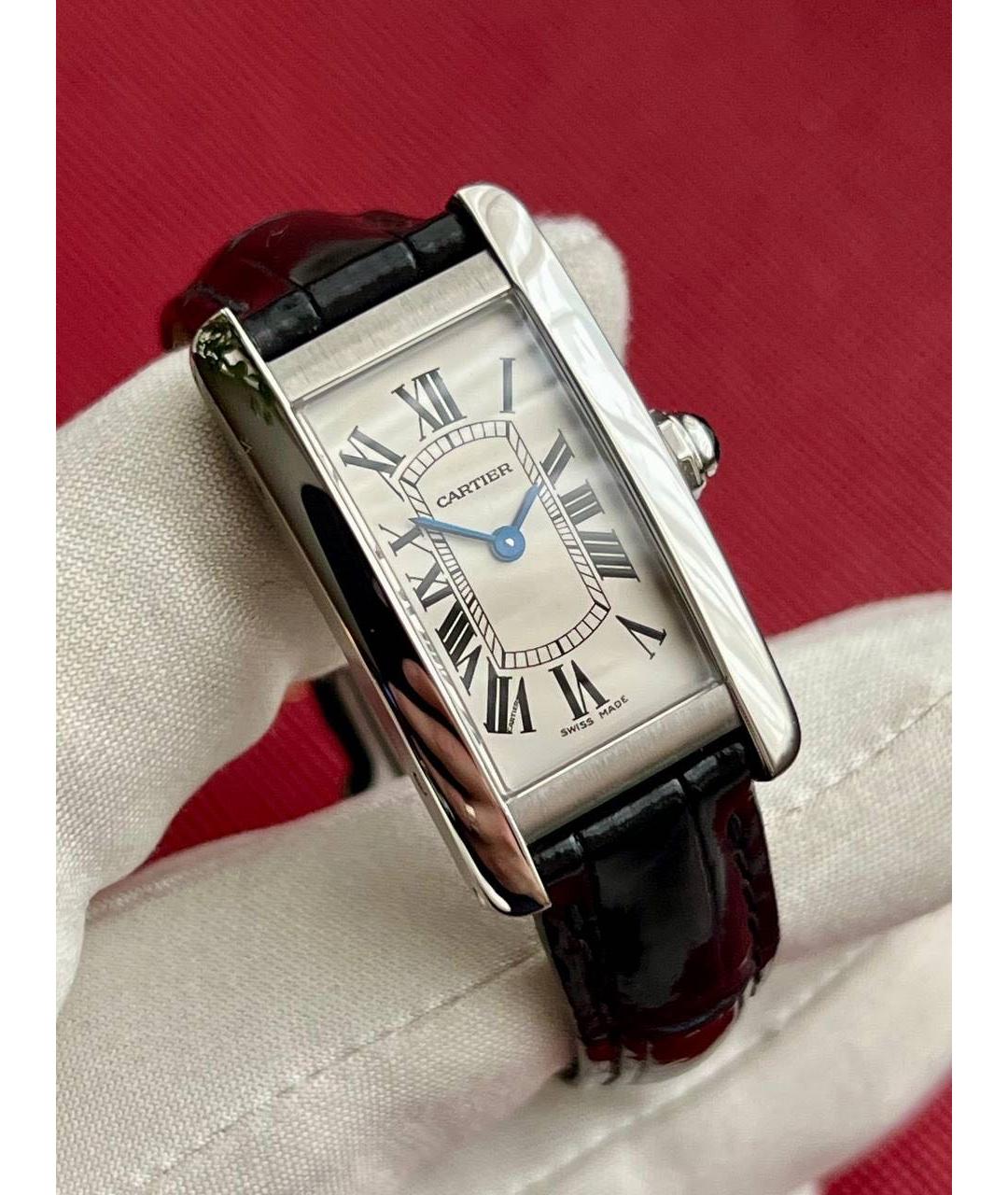 CARTIER Черные часы, фото 3