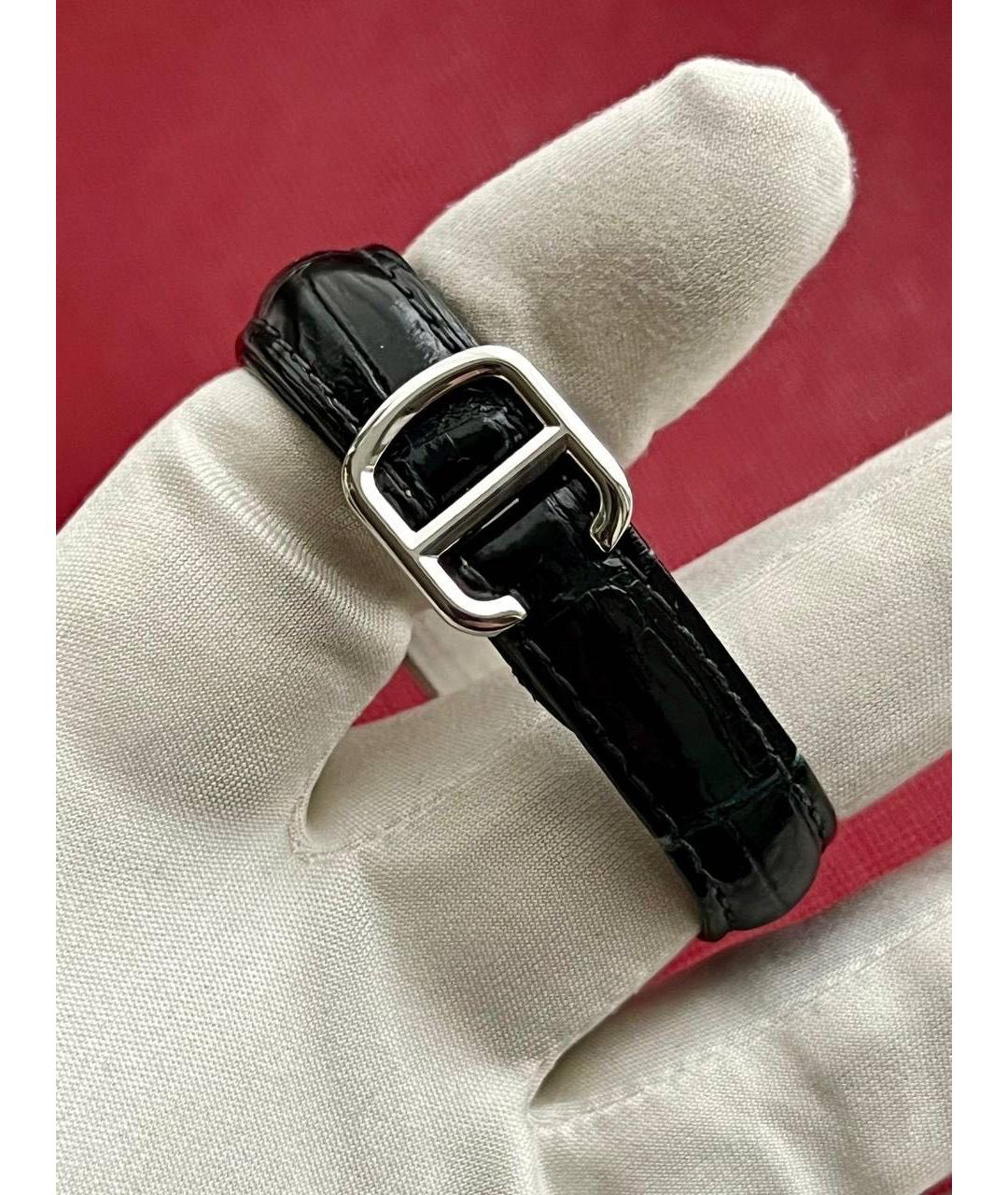CARTIER Черные часы, фото 4