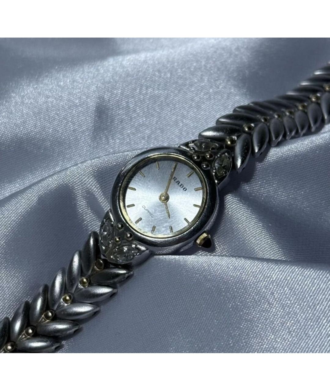 RADO Серебряные стальные часы, фото 7