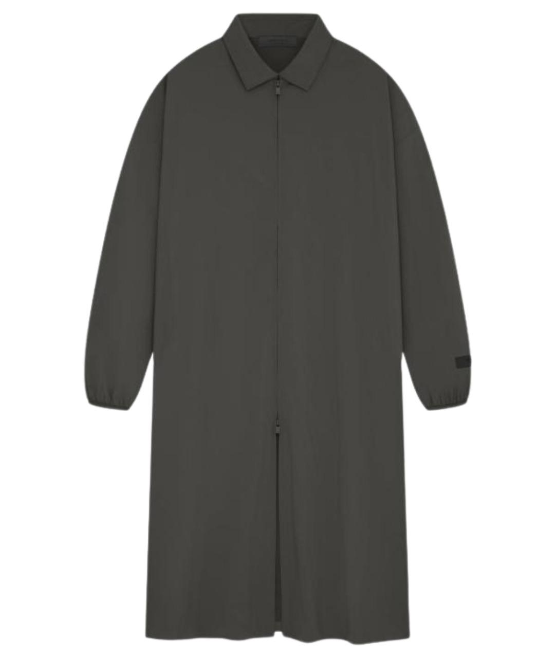 FEAR OF GOD ESSENTIALS Черный тренч / плащ, фото 1