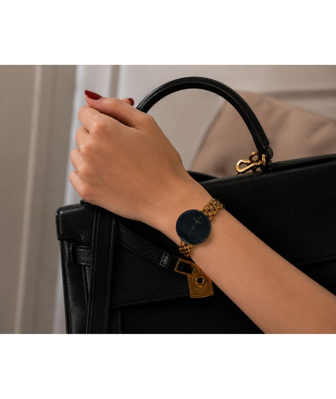 CHRISTIAN DIOR Золотые часы из бисера, фото 3