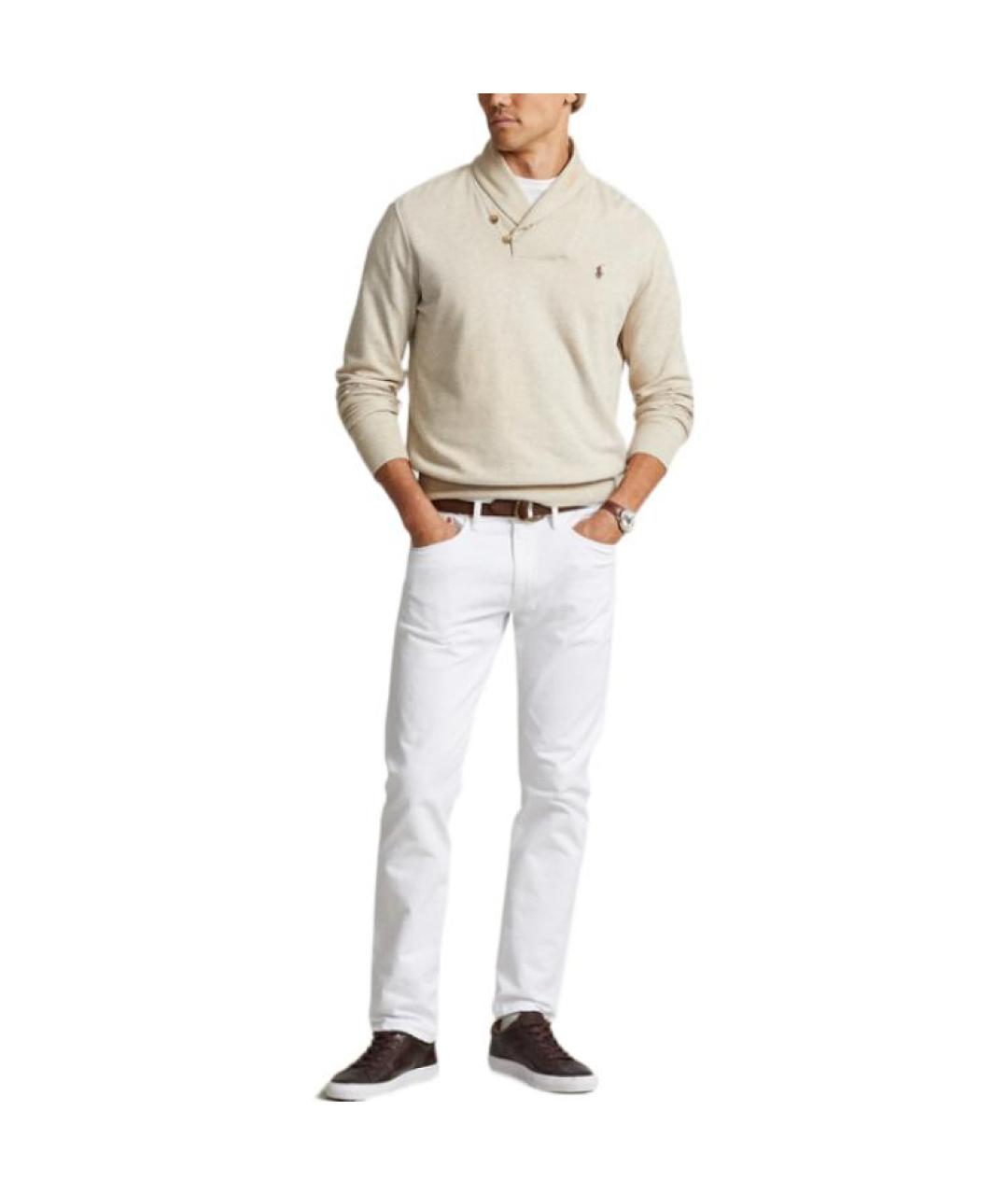 POLO RALPH LAUREN Серый джемпер / свитер, фото 2