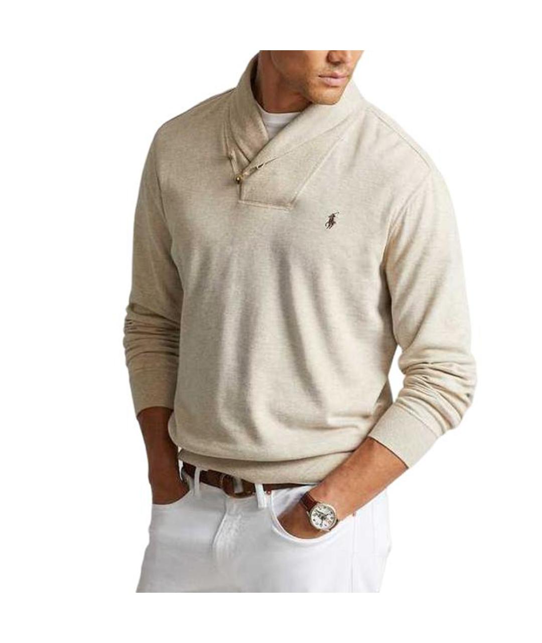 POLO RALPH LAUREN Серый джемпер / свитер, фото 4