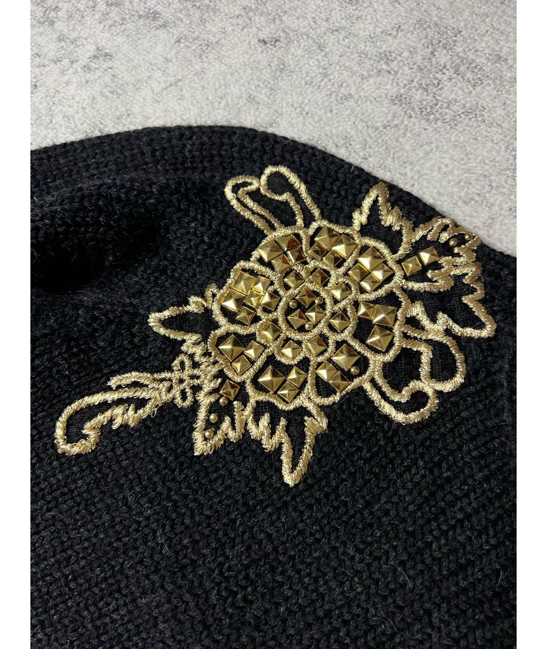 PIERRE BALMAIN Черный шерстяной джемпер / свитер, фото 4