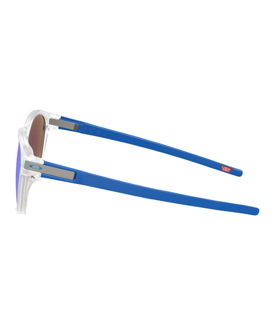 OAKLEY Белые пластиковые солнцезащитные очки, фото 3