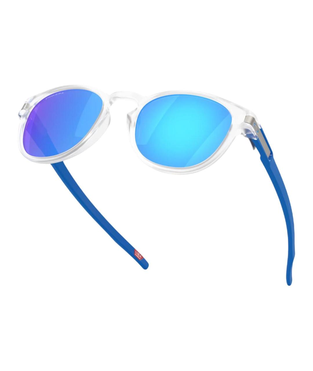OAKLEY Белые пластиковые солнцезащитные очки, фото 4