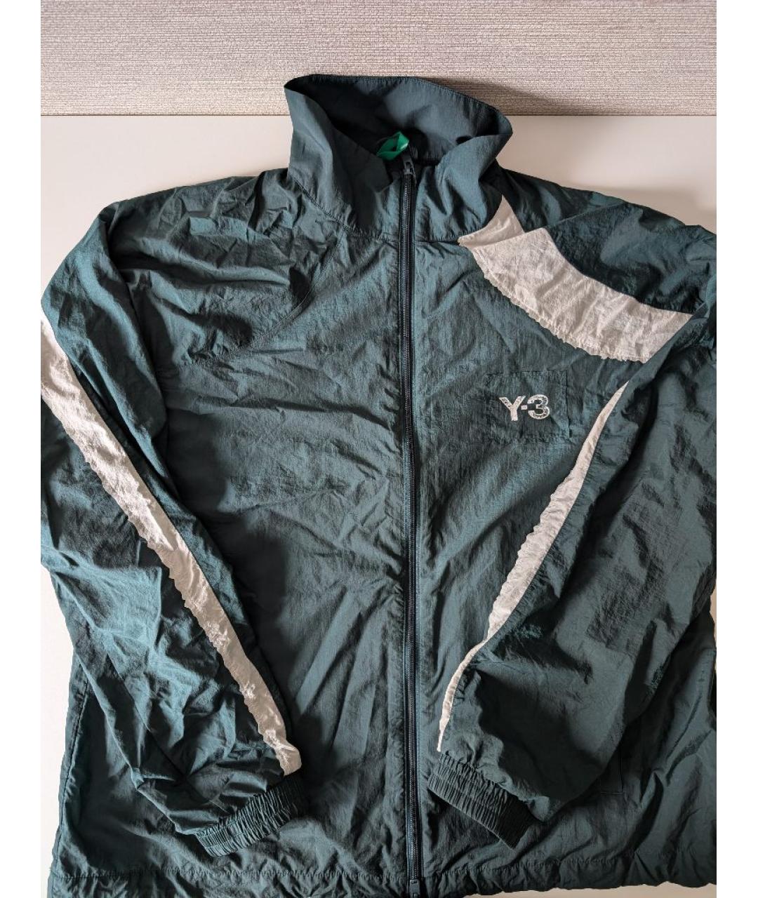 Y-3 Зеленая полиэстеровая куртка, фото 2