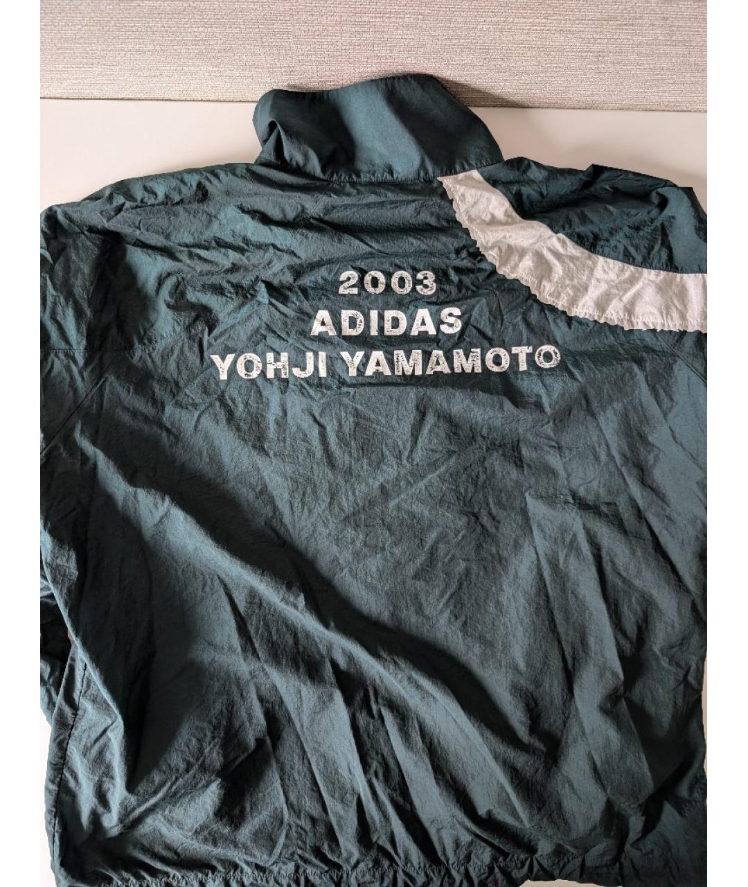 Y-3 Зеленая полиэстеровая куртка, фото 3