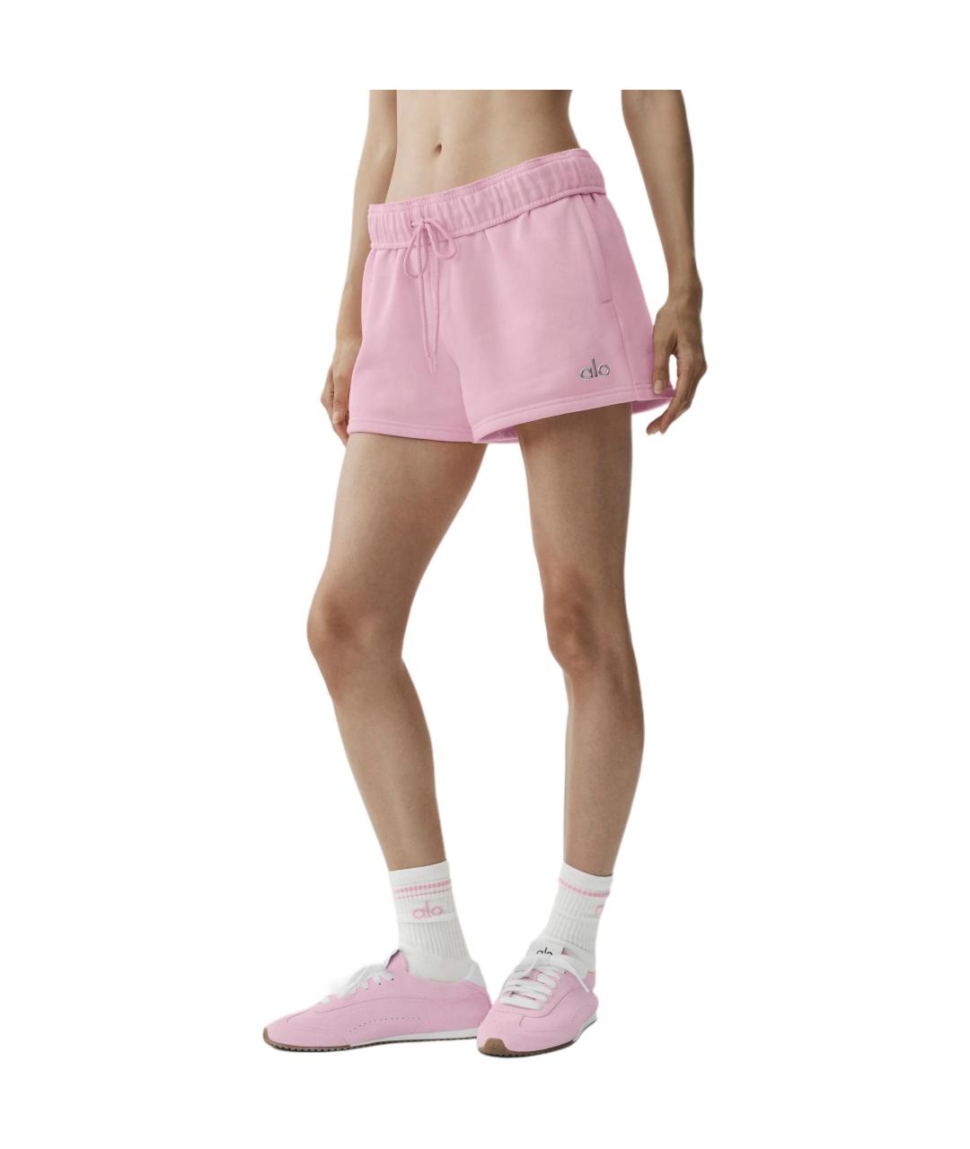 ALO YOGA Розовые спортивные брюки и шорты, фото 3