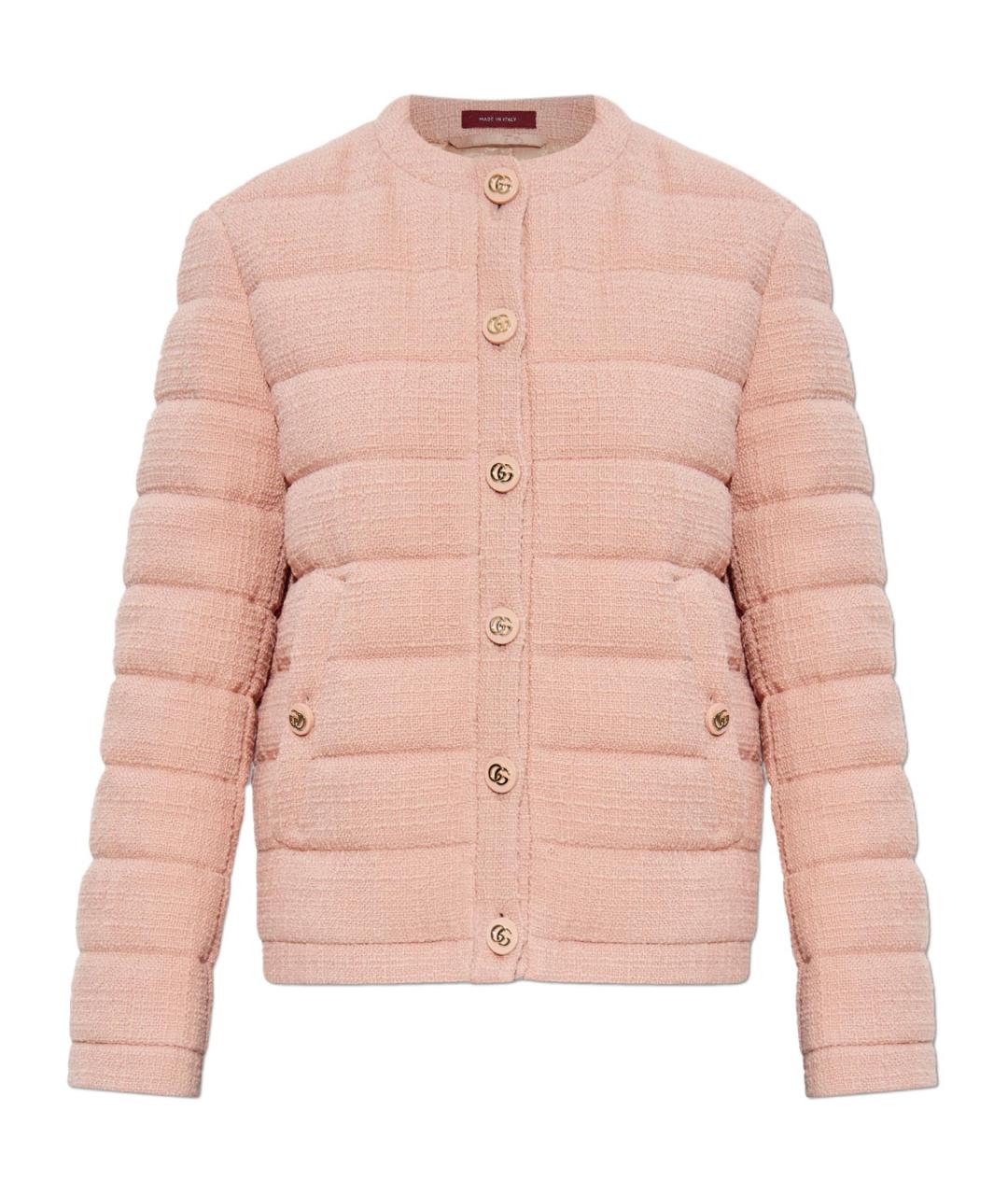 GUCCI Розовый пуховик, фото 1