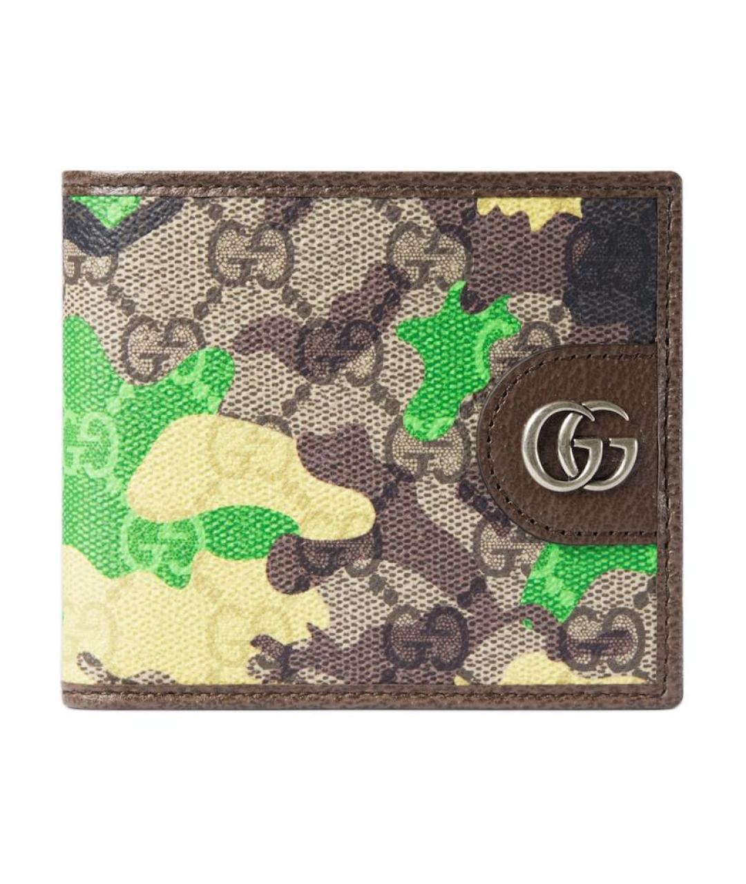 GUCCI Зеленый кошелек, фото 1