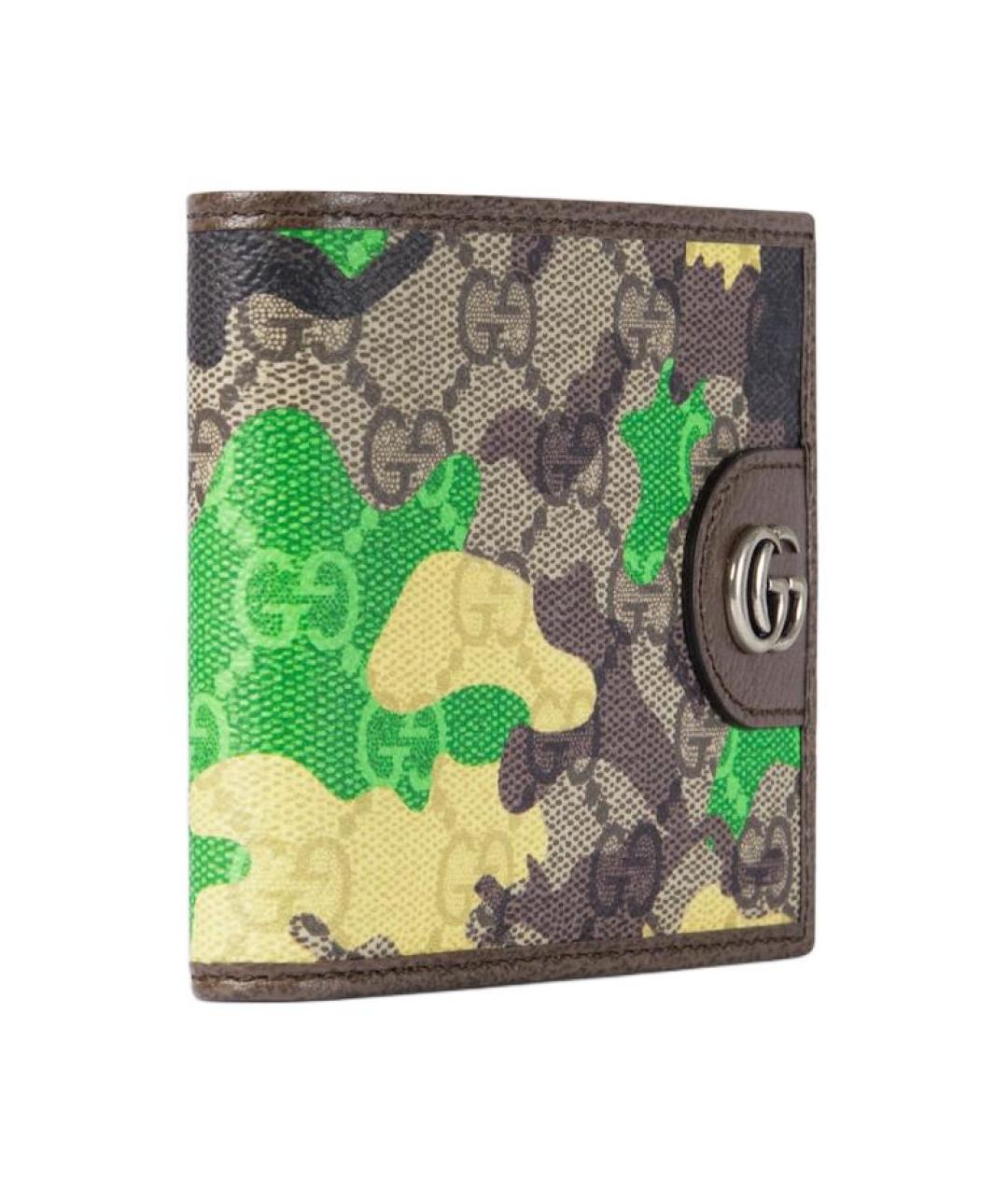 GUCCI Зеленый кошелек, фото 4