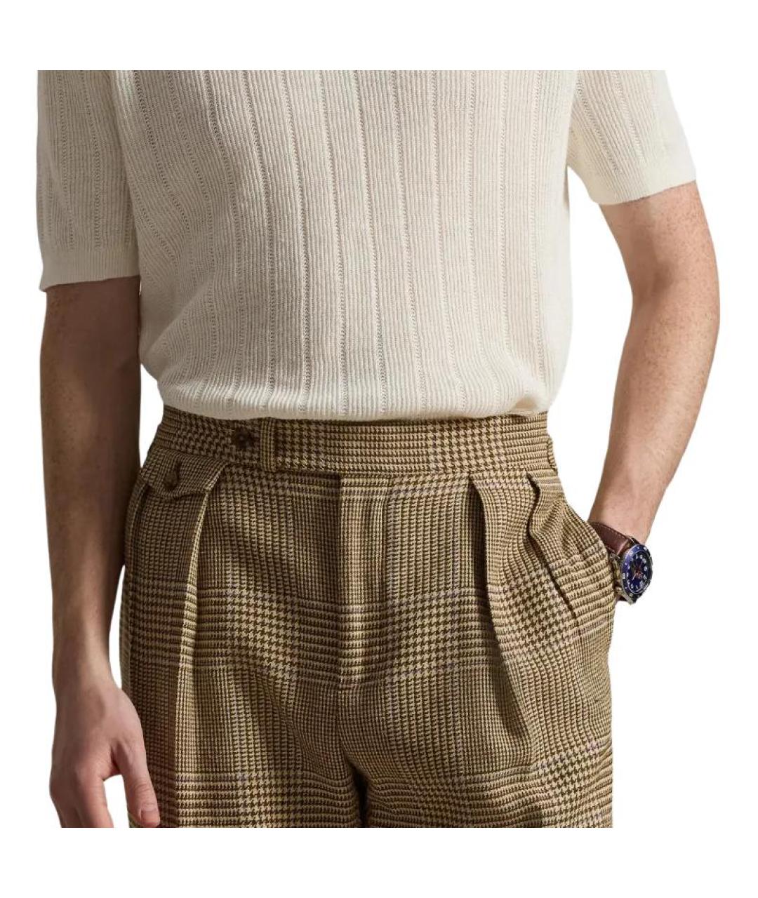 POLO RALPH LAUREN Бежевый джемпер / свитер, фото 5