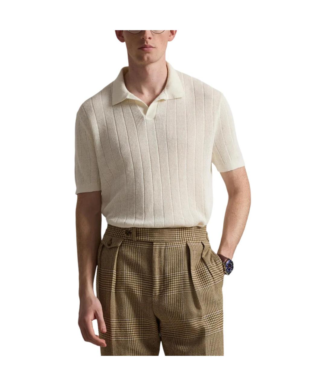 POLO RALPH LAUREN Бежевый джемпер / свитер, фото 3