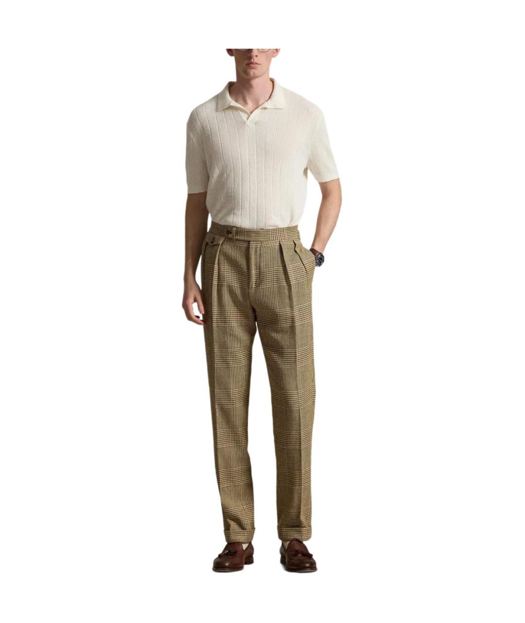 POLO RALPH LAUREN Бежевый джемпер / свитер, фото 2