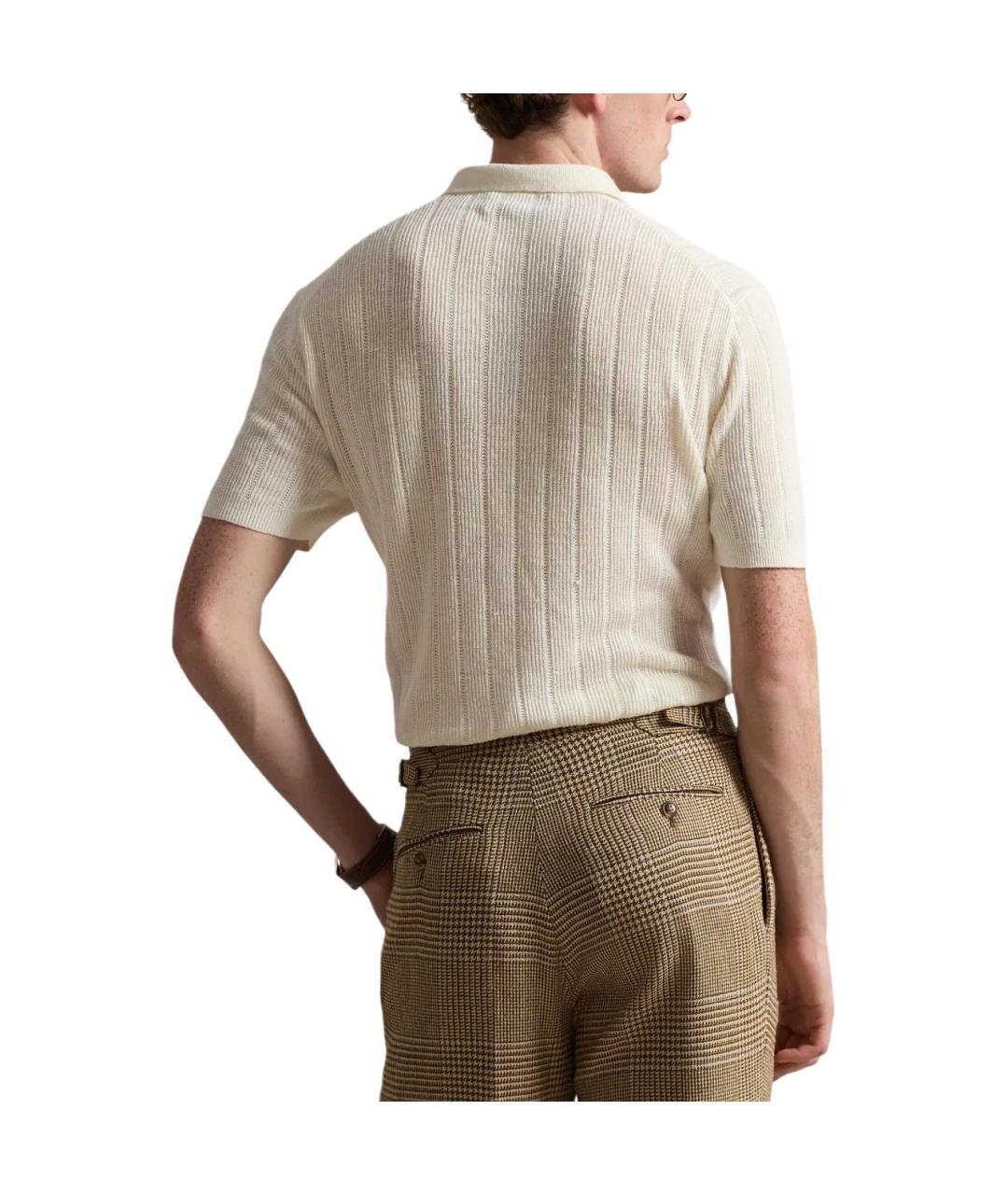 POLO RALPH LAUREN Бежевый джемпер / свитер, фото 4