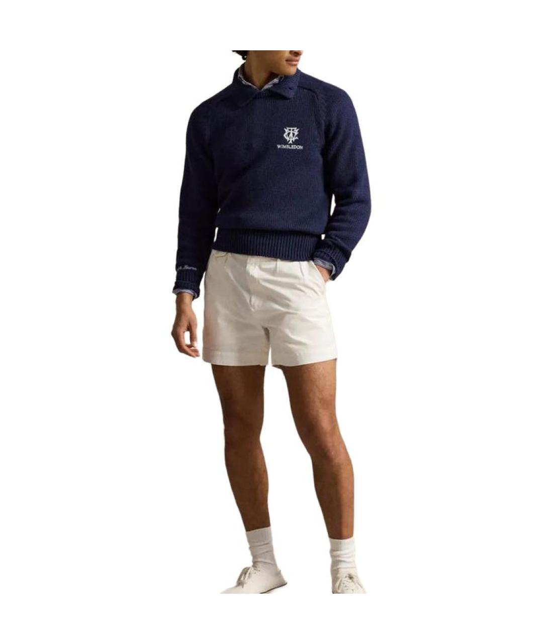 POLO RALPH LAUREN Темно-синий джемпер / свитер, фото 4