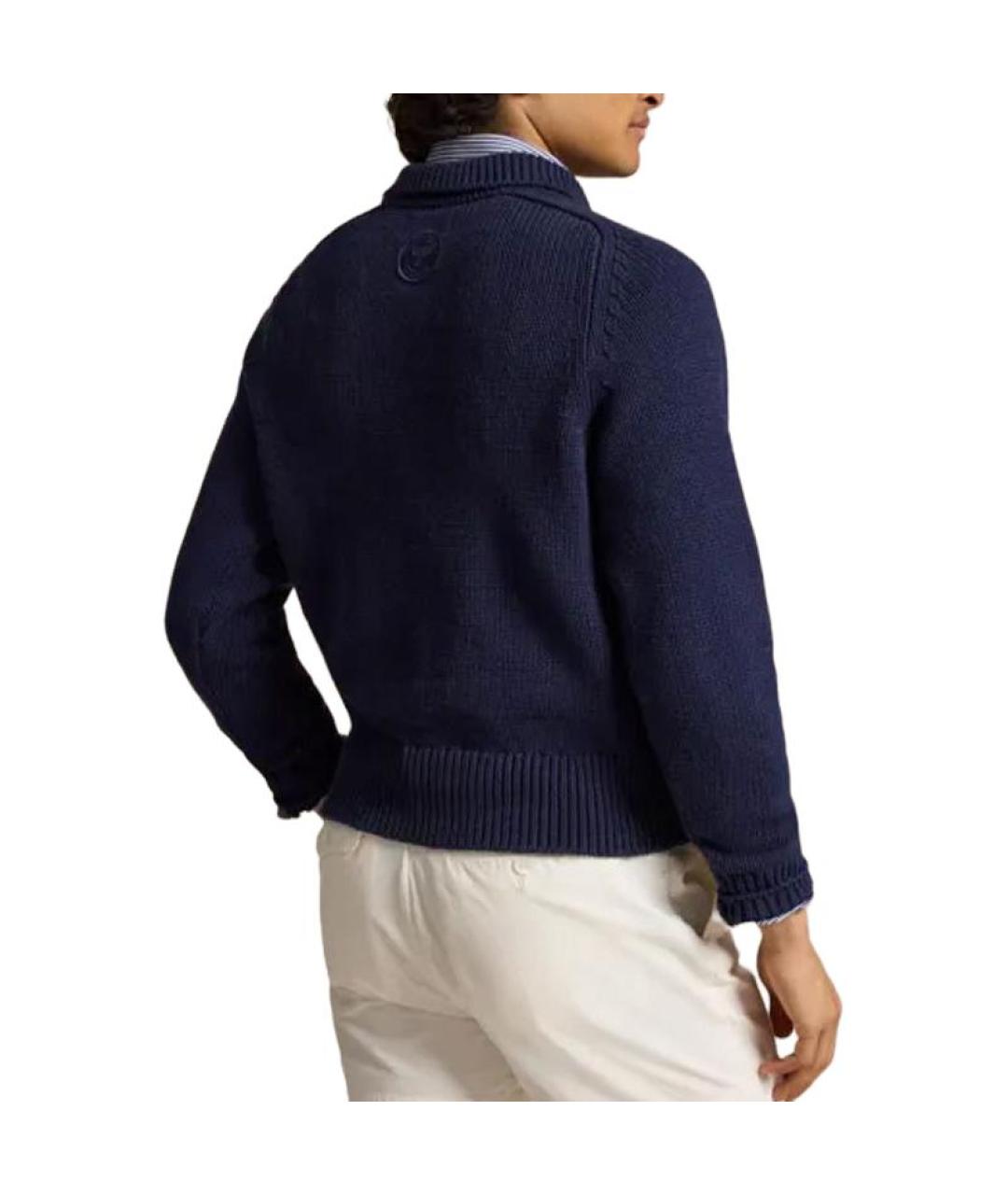 POLO RALPH LAUREN Темно-синий джемпер / свитер, фото 3