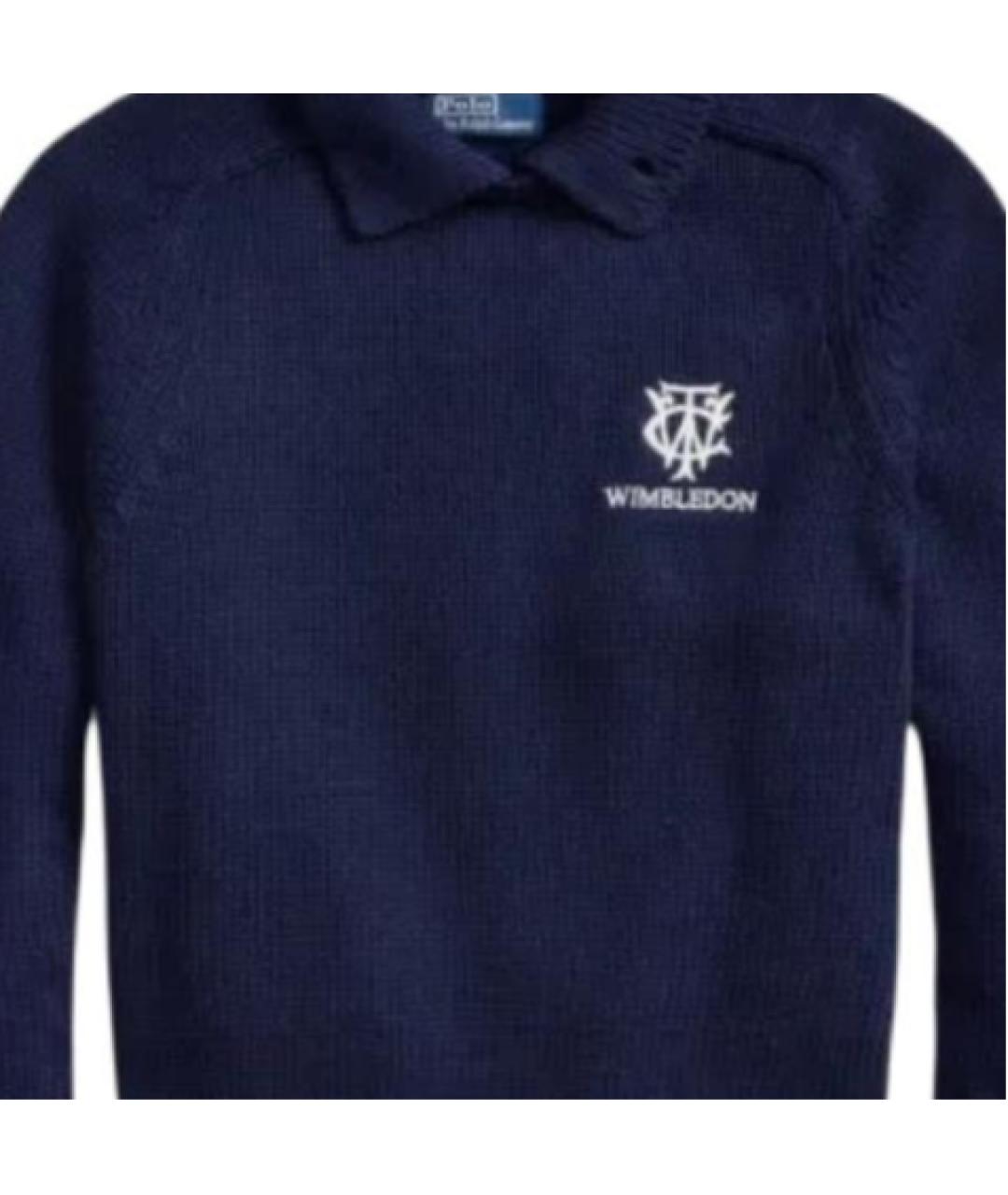 POLO RALPH LAUREN Темно-синий джемпер / свитер, фото 5