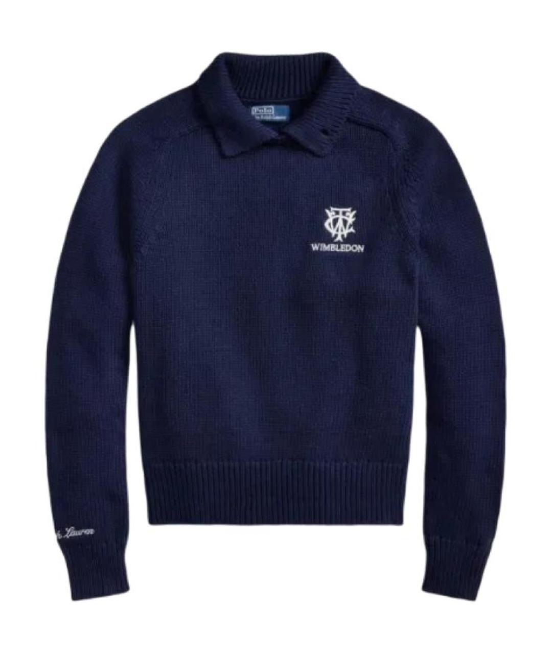 POLO RALPH LAUREN Темно-синий джемпер / свитер, фото 1