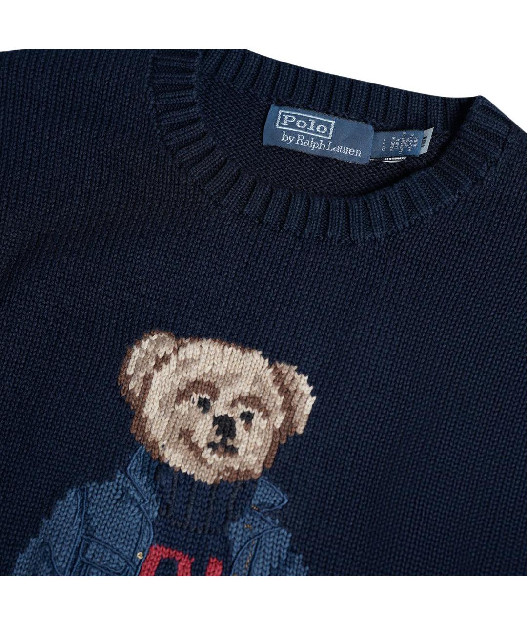 POLO RALPH LAUREN Темно-синий джемпер / свитер, фото 3