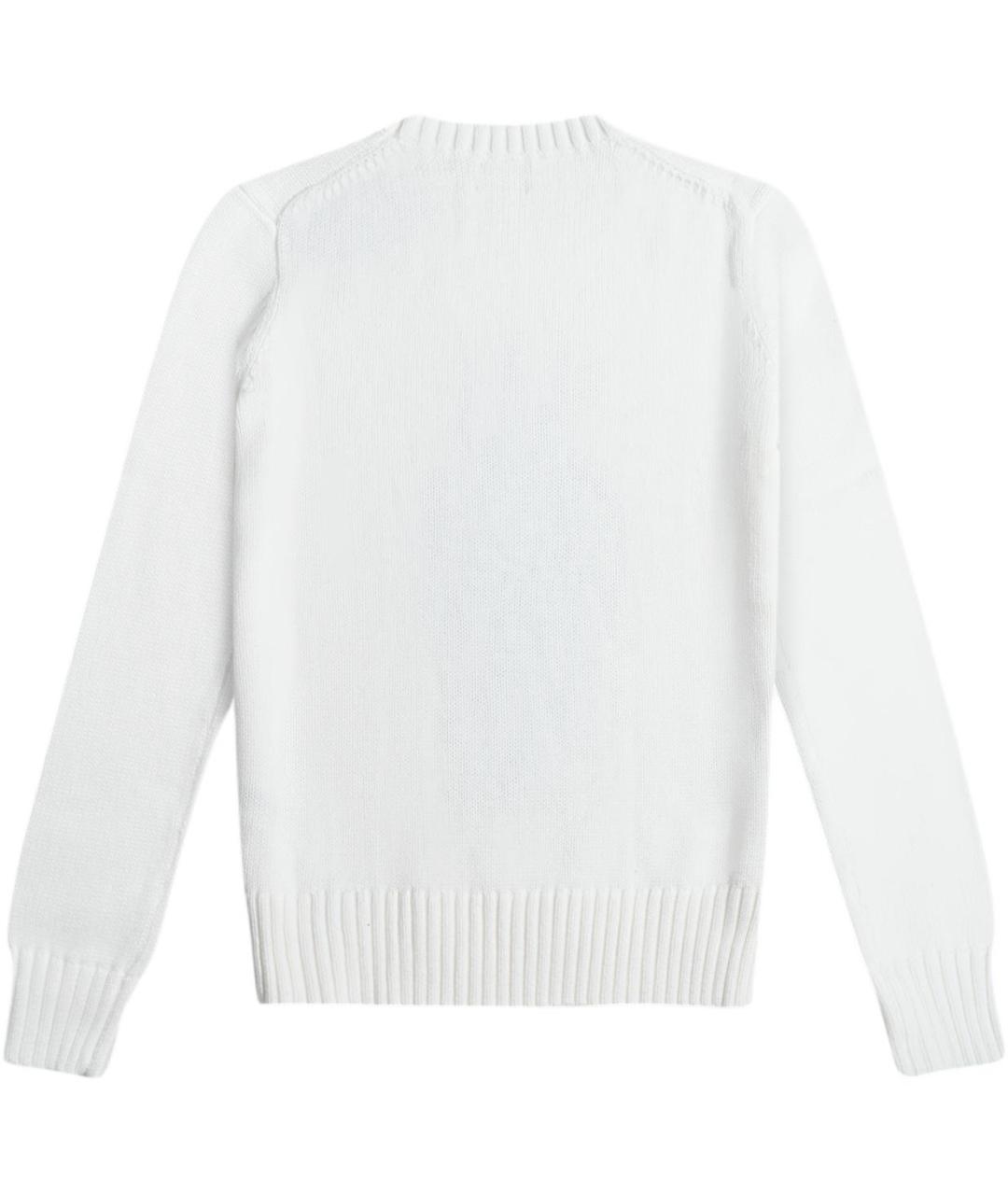 POLO RALPH LAUREN Белый джемпер / свитер, фото 2