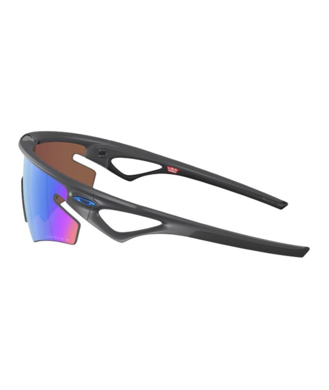 OAKLEY Черные пластиковые солнцезащитные очки, фото 3
