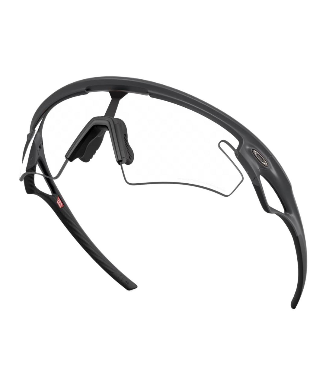 OAKLEY Черные пластиковые солнцезащитные очки, фото 4