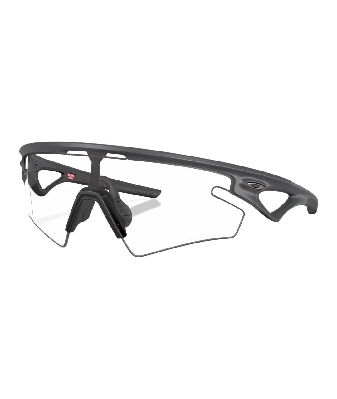 OAKLEY Черные пластиковые солнцезащитные очки, фото 1