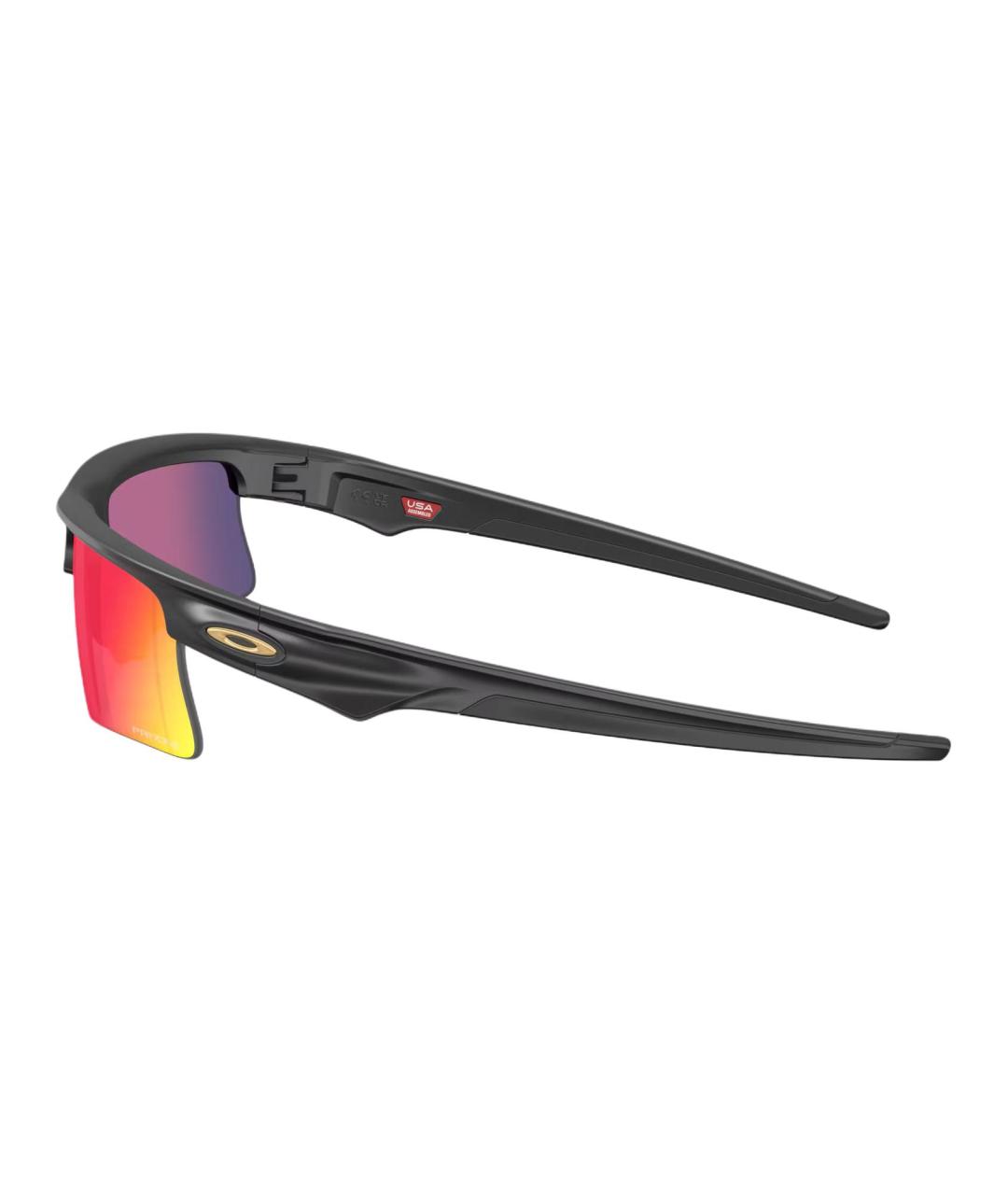 OAKLEY Черные пластиковые солнцезащитные очки, фото 3