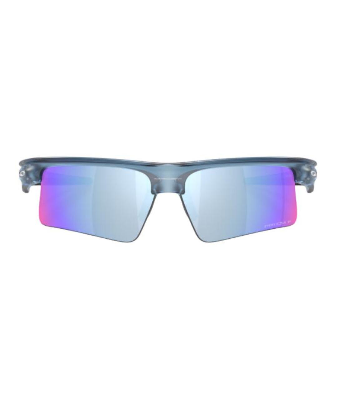 OAKLEY Голубые пластиковые солнцезащитные очки, фото 2