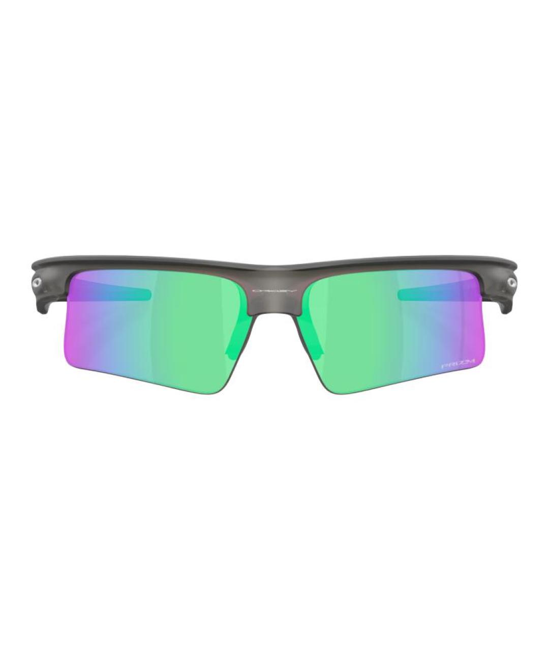 OAKLEY Серые пластиковые солнцезащитные очки, фото 2