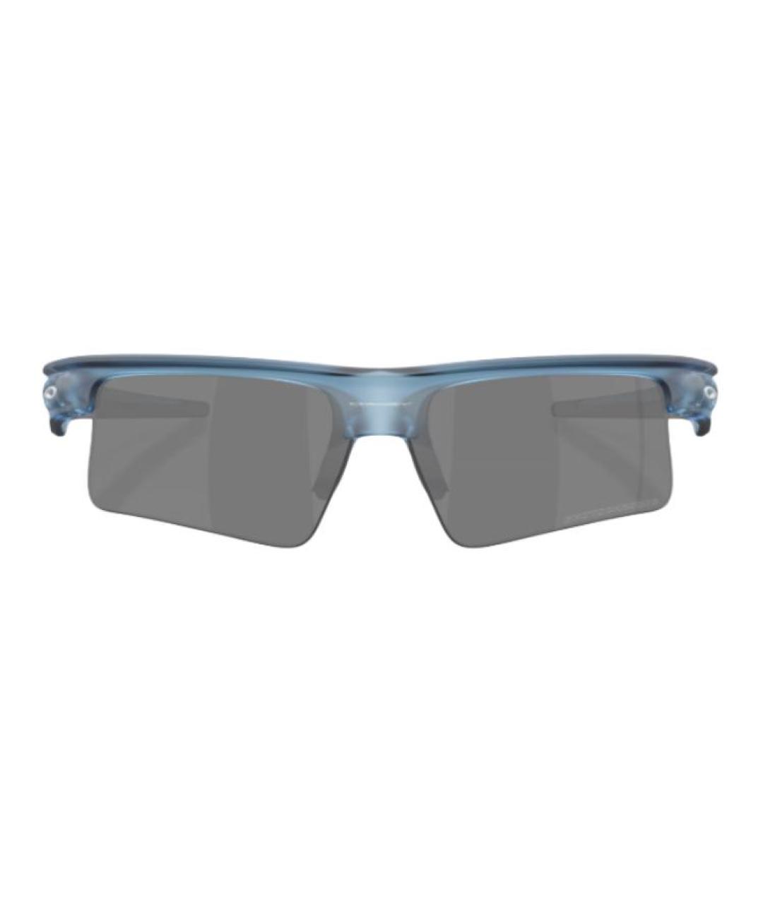 OAKLEY Синие пластиковые солнцезащитные очки, фото 3