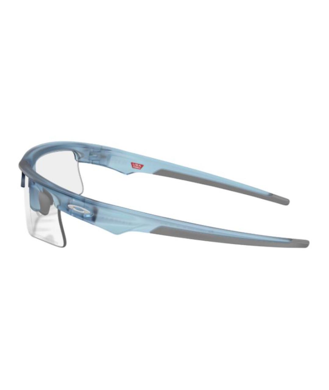 OAKLEY Синие пластиковые солнцезащитные очки, фото 4
