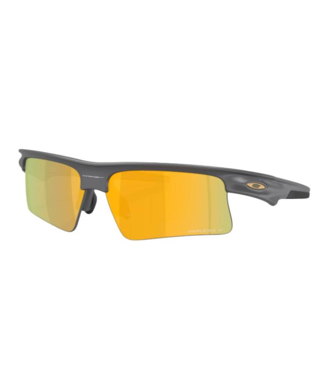 OAKLEY Серые пластиковые солнцезащитные очки, фото 1