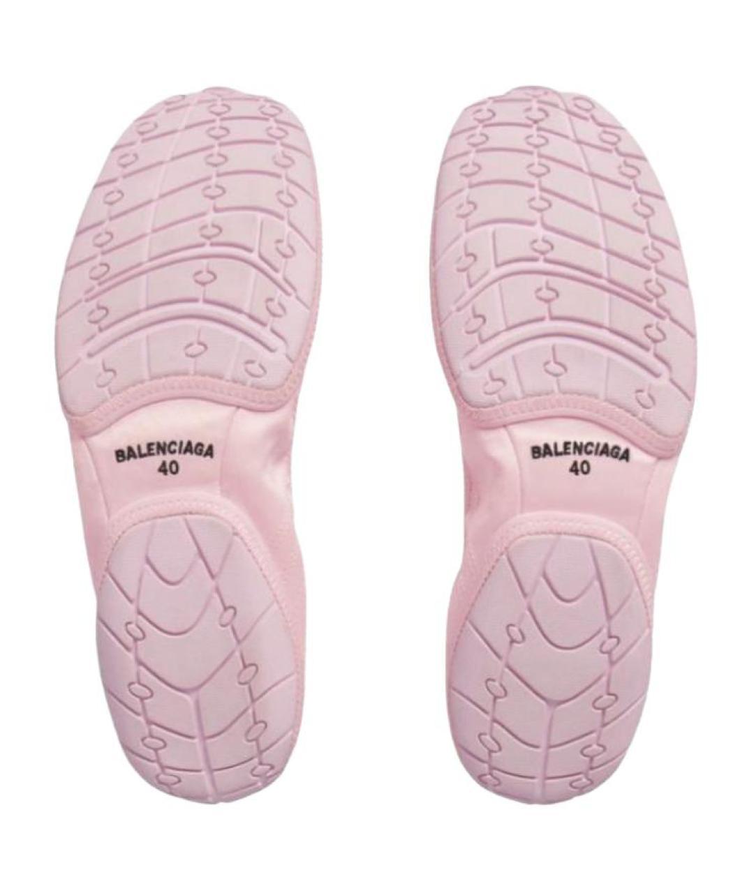 BALENCIAGA Розовые кроссовки, фото 5