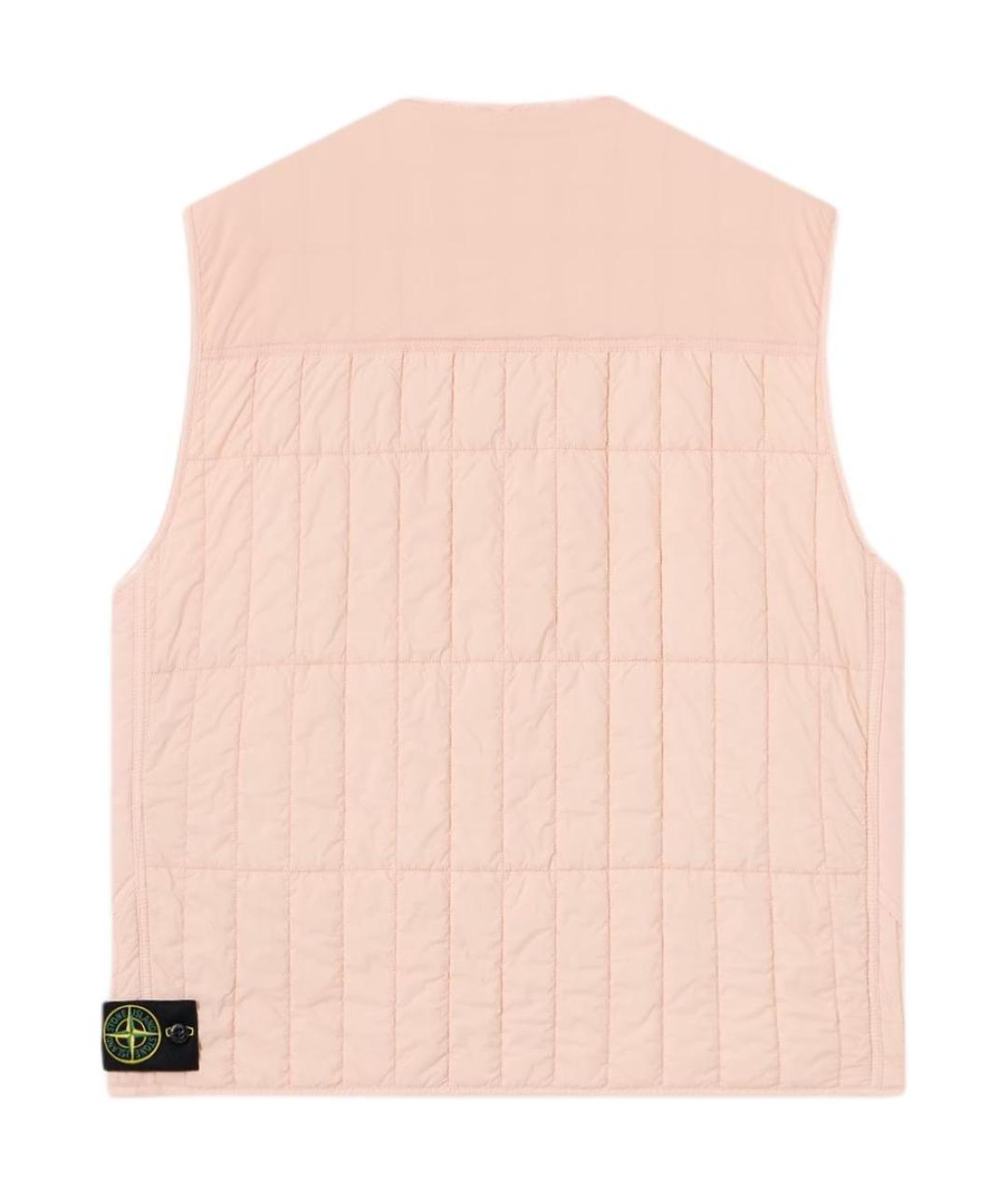 STONE ISLAND Розовый жилет, фото 2