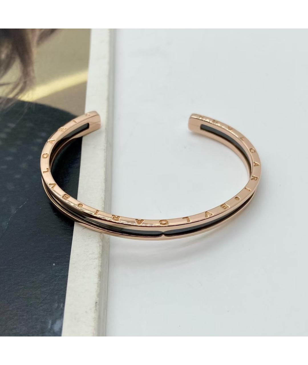 BVLGARI Золотой браслет из розового золота, фото 5