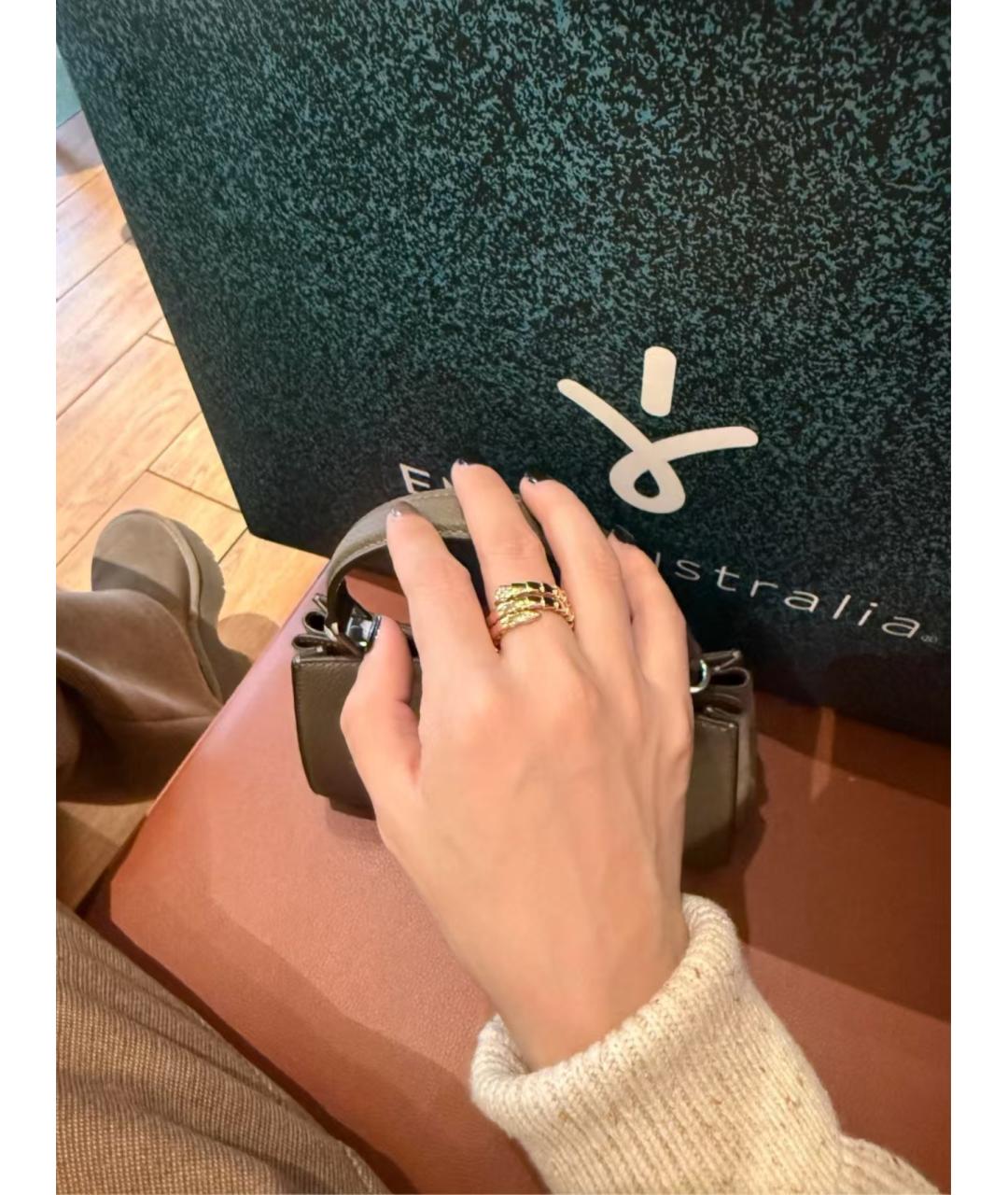 BVLGARI Золотое кольцо из розового золота, фото 5