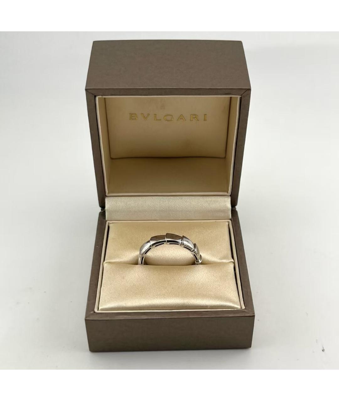 BVLGARI Серебряное кольцо из белого золота, фото 3