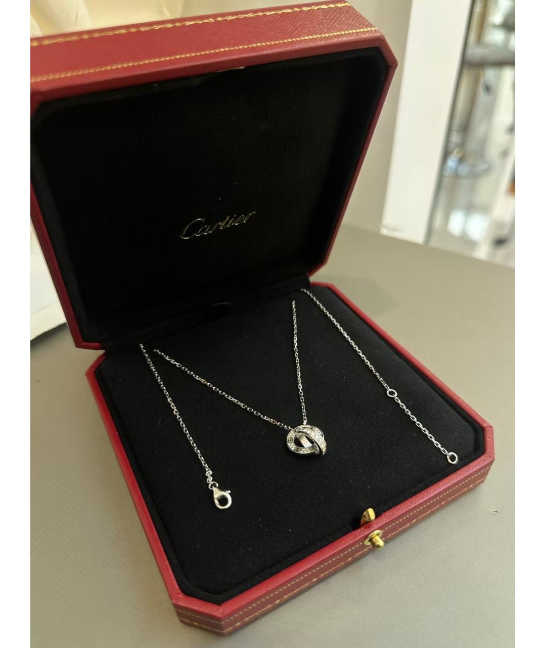 CARTIER Серебряная подвеска из белого золота, фото 3