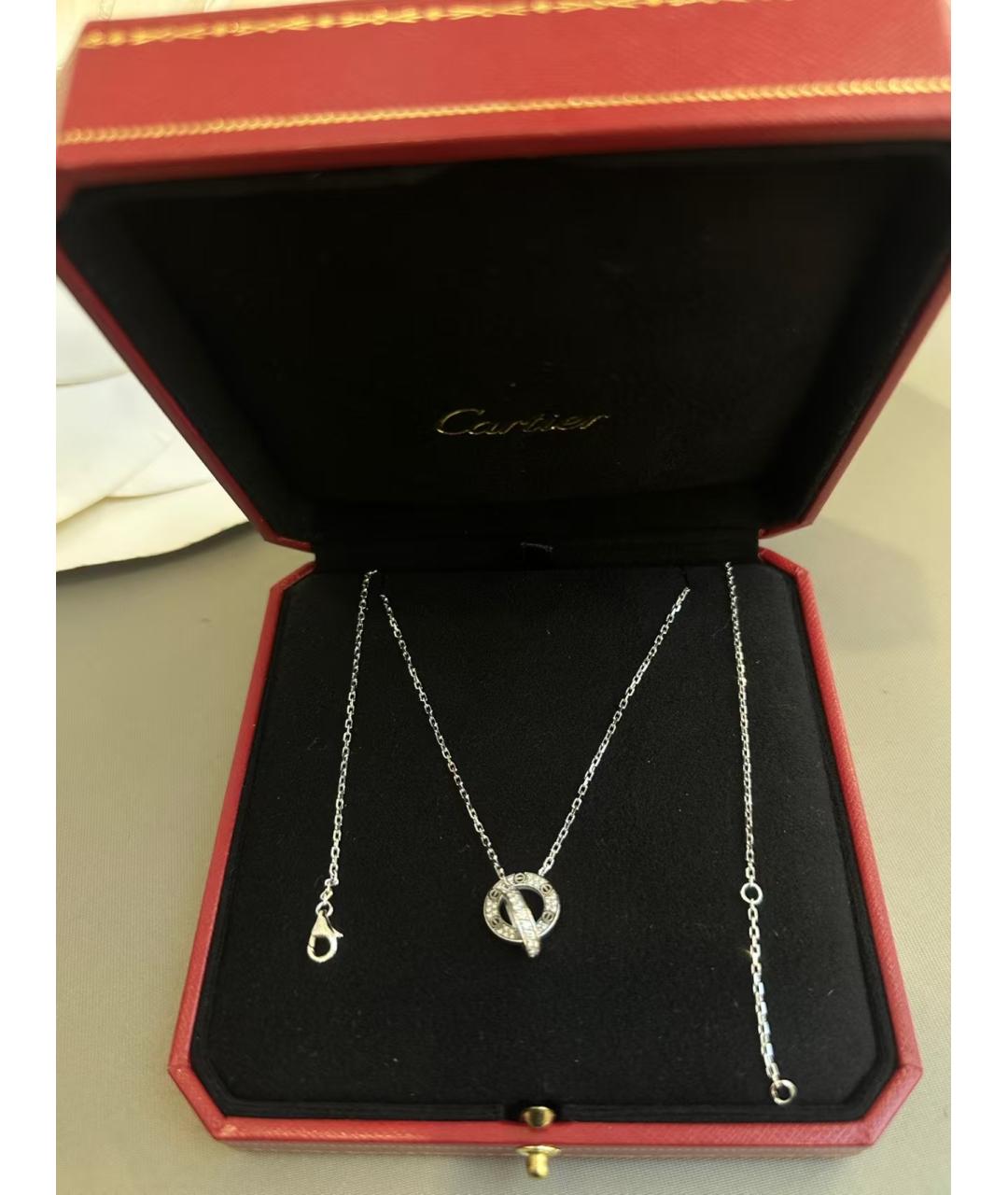 CARTIER Серебряная подвеска из белого золота, фото 2