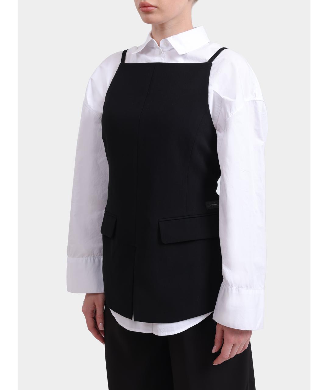 ARMANI EXCHANGE Черная майка, фото 3