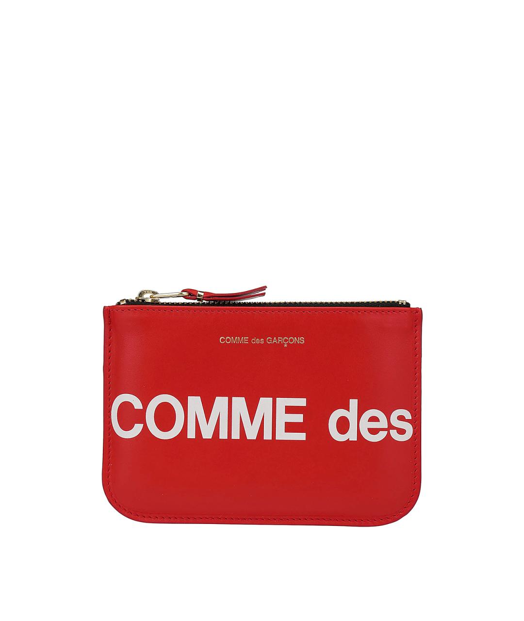 COMME DES GARÇONS Красный кожаный кошелек, фото 1