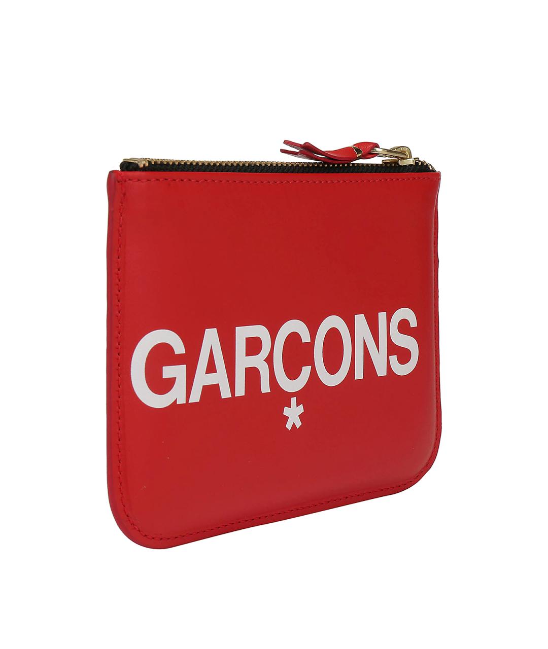 COMME DES GARÇONS Красный кожаный кошелек, фото 2