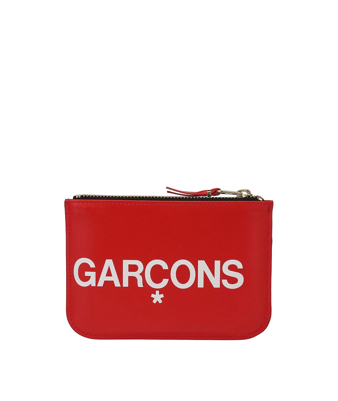 COMME DES GARÇONS Красный кожаный кошелек, фото 3