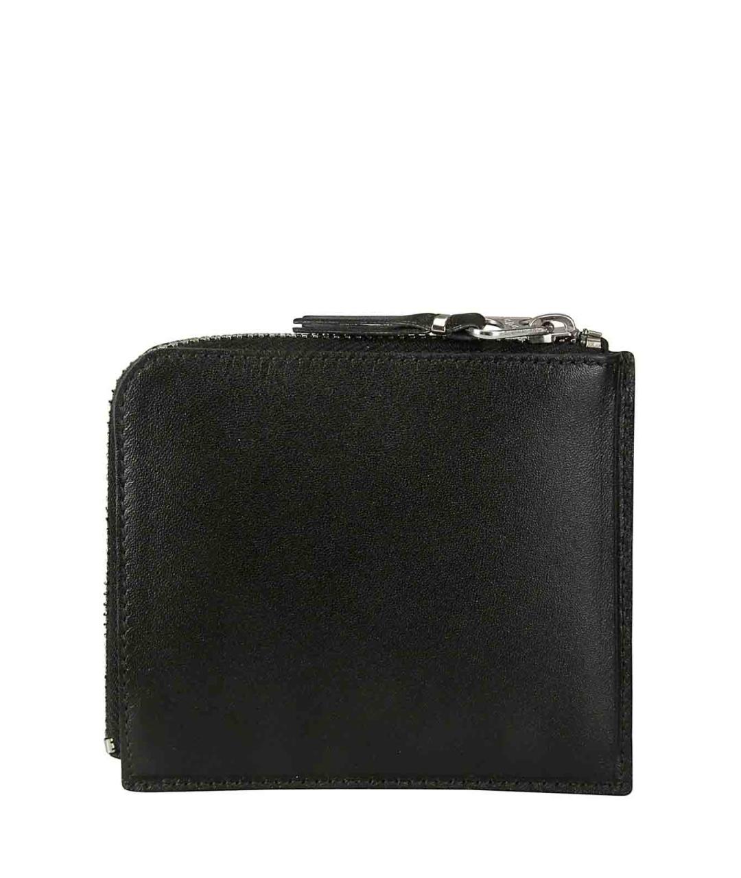COMME DES GARÇONS WALLET Черный кожаный кошелек, фото 2